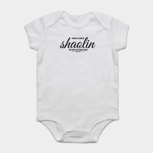 From the Slums of Shaolin Baby Bodysuit